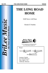 The Long Road Home SAB choral sheet music cover